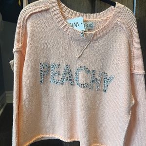 WildFox Peachy Sweater